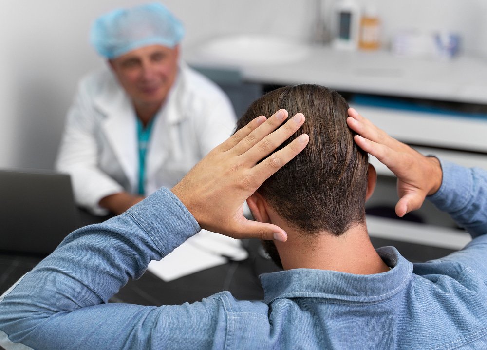 Hair loss and thinning hair treatment consultation at Yoland clinic Dubai